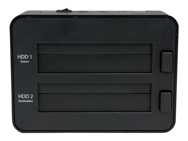 AC000GEN04 – StarTech.com Dual Bay Hard Drive Duplicator and Eraser(3)
