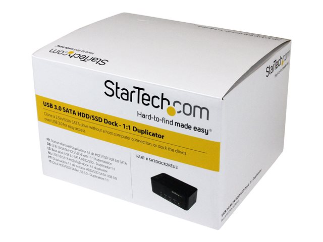 AC000GEN04 – StarTech.com Dual Bay Hard Drive Duplicator and Eraser(5)