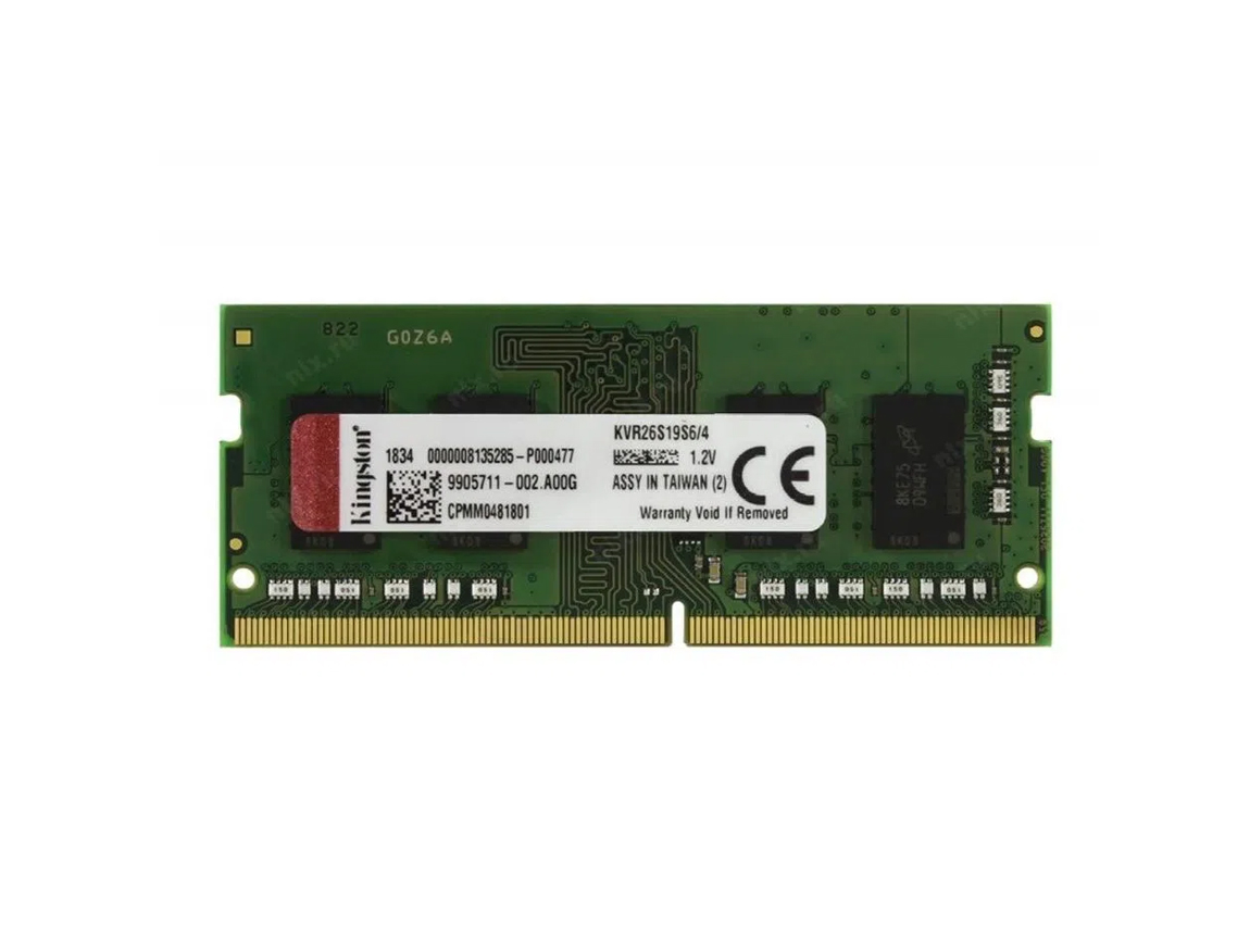 CH402KVR43 – MEMORIA RAM KINGSTON KVR 4GB DDR4.03