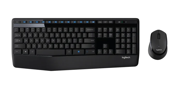 Kit Logitech Teclado Inalámbrico y Mouse Wireless Comfort MK345