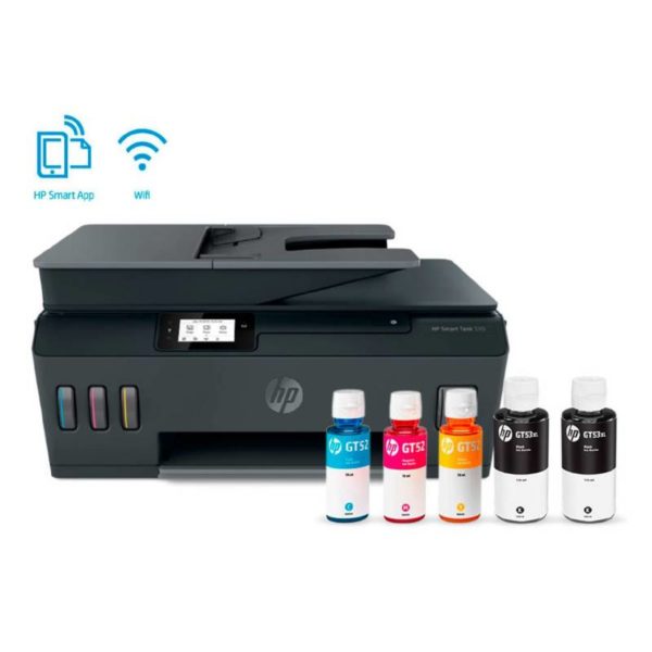 IMPRESORA HP 530 SMART TANK WIFI BLUETOOTH MULTIFUNCION TINTA CONTINUA